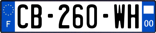 CB-260-WH
