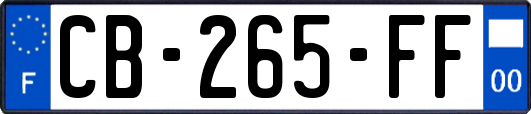 CB-265-FF