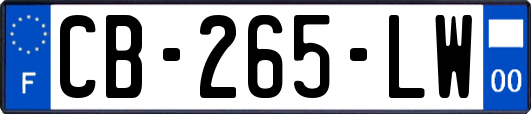 CB-265-LW
