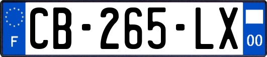 CB-265-LX