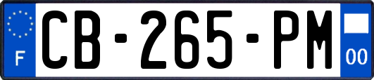 CB-265-PM