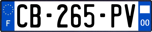 CB-265-PV
