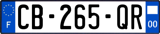 CB-265-QR