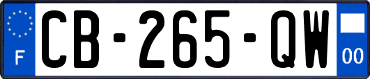 CB-265-QW