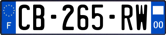 CB-265-RW