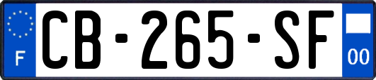 CB-265-SF