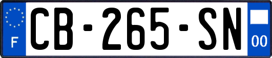 CB-265-SN