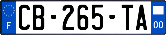 CB-265-TA