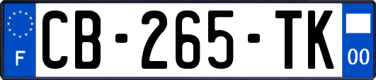 CB-265-TK