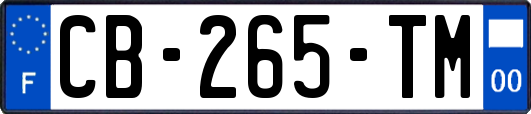 CB-265-TM