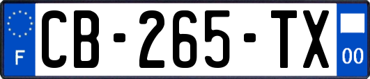 CB-265-TX