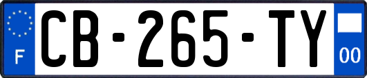 CB-265-TY