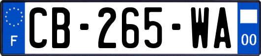 CB-265-WA