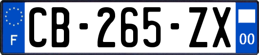 CB-265-ZX