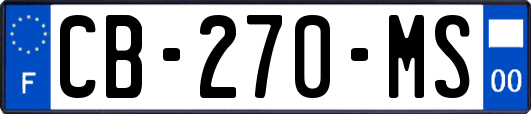 CB-270-MS