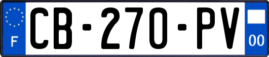 CB-270-PV
