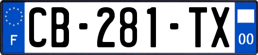 CB-281-TX
