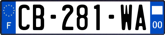 CB-281-WA