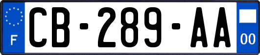 CB-289-AA