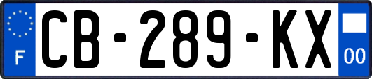 CB-289-KX