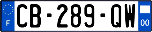 CB-289-QW