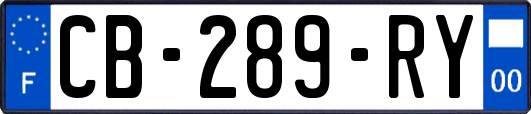 CB-289-RY