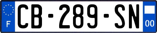 CB-289-SN