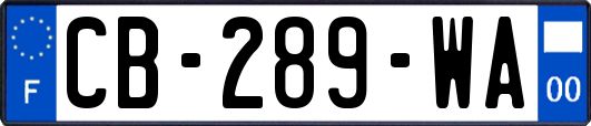 CB-289-WA
