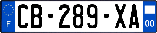 CB-289-XA