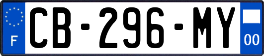 CB-296-MY