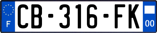 CB-316-FK