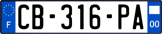 CB-316-PA