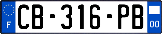 CB-316-PB