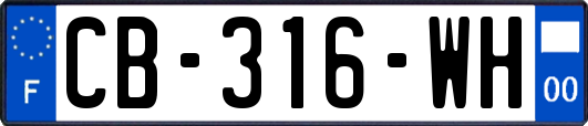 CB-316-WH