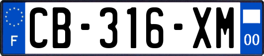 CB-316-XM