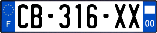 CB-316-XX