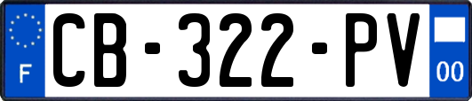 CB-322-PV