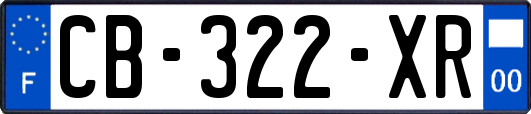 CB-322-XR
