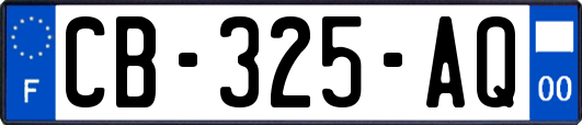 CB-325-AQ