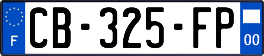 CB-325-FP