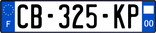 CB-325-KP