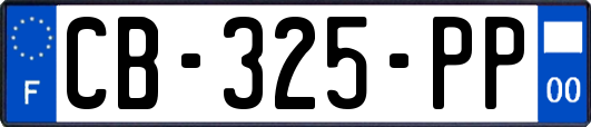 CB-325-PP