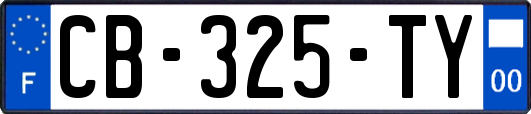 CB-325-TY