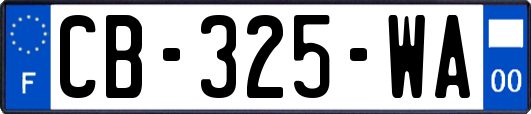 CB-325-WA