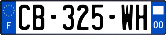 CB-325-WH