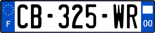 CB-325-WR