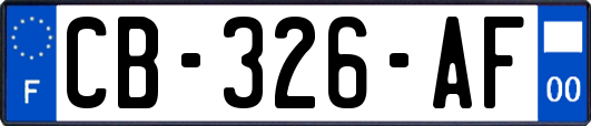 CB-326-AF