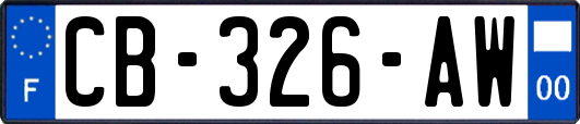 CB-326-AW