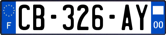 CB-326-AY