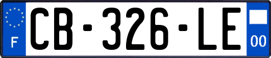 CB-326-LE